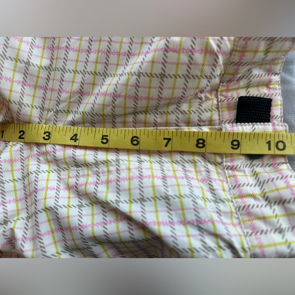 E480 SNOWBOARD SKI PANTS TURBINE Boardwear Butterfly Pink Plaid Girl's XL - Picture 8 of 12